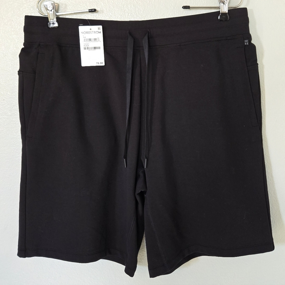 Tommy John | NWT Black Knit Shorts Size Large